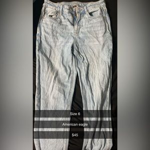 Size 6 long American eagle Jean